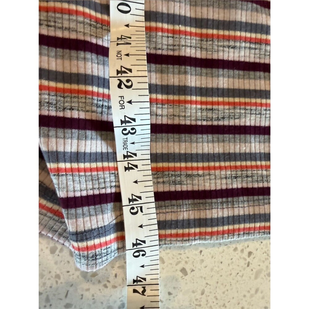 wild fable Striped Midi Dress in White, Red, Blue S - Picture 7 of 7